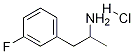 3-氟安非他命盐酸盐 结构式