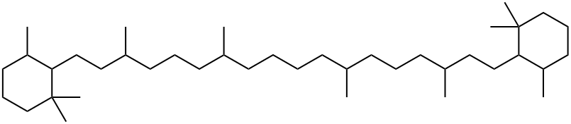 BETA-CAROTENE Struktur