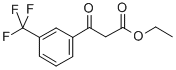 (3-三氟甲基苯甲酰)乙酸乙酯, 1717-42-6, 结构式