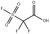 2,2-ジフルオロ-2-(フルオロスルホニル)酢酸 化学構造式