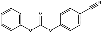 Carbonic acid O-phenyl O-(4-cyanophenyl) ester 结构式