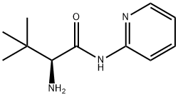 (S)-2-AMINO-3,3-DIMETHYL-N-2-PYRIDYLBUTYRAMIDE Struktur