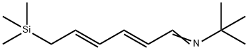6-三甲基硅基-N-叔丁基-2,4-己二烯亚胺, 171814-36-1, 结构式