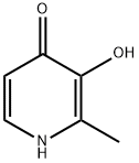 3-HYDROXY-2-METHYL-4(1H)-PYRIDINONE Struktur
