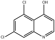 5,7-二氯-4-羟基喹啉,171850-29-6,结构式