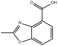 2-甲基-1,3-苯并噁唑-4-羧酸, 171861-87-3, 结构式
