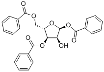 1,3,5-TRI-O-BENZOYL-ALPHA-L-RIBOFURANOSE Structure