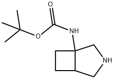 Carbamic acid, 3-azabicyclo[3.2.0]hept-1-yl-, 1,1-dimethylethyl ester (9CI) Struktur