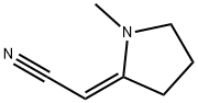 Acetonitrile, (1-methyl-2-pyrrolidinylidene)-, (Z)- (9CI) Structure