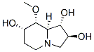 1,2,7-Indolizinetriol, octahydro-8-methoxy-, 1S-(1.alpha.,2.beta.,7.alpha.,8.alpha.,8a.alpha.)- Struktur