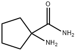 1-アミノ-1-シクロペンタンカルボオキサミド 化学構造式