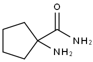 1-AMINO-1-CYCLOPENTANECARBOXAMIDE Struktur