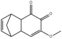 1,4-Methanonaphthalene-5,6-dione, 1,4,4a,8a-tetrahydro-7-methoxy- (8CI) Struktur
