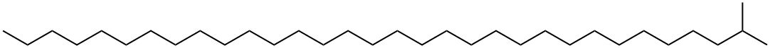 2-Methyldotriacontane Structure