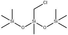 3-CHLOROMETHYL HEPTAMETHYL TRISILOXANE 化学構造式