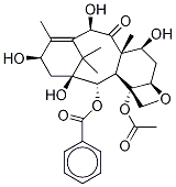 13-epi-10-デアセチルバッカチンIII 化学構造式
