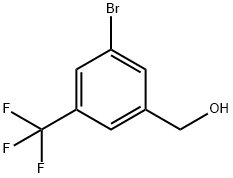 3-BROMO-5-(TRIFLUOROMETHYL)BENZYL ALCOHOL Struktur