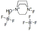 1-FLUORO-4-HYDROXY-1,4-DIAZONIABICYCLO[2.2.2]OCTANE BIS(TETRAFLUOROBORATE) 化学構造式