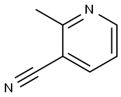 3-Cyano-2-methylpyridine Struktur