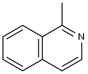 1-METHYLISOQUINOLINE Struktur