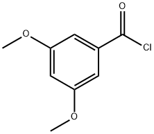 3,5-二甲氧基苯甲酰氯 结构式
