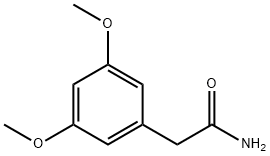 2-(3,5-Dimethoxyphenyl)acetamide Struktur