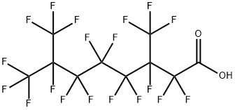 全氟-3,7-二甲基辛酸 结构式