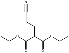 二乙基 2-(2-氰基乙基)丙二酸 结构式