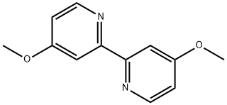 4,4'-ジメトキシ-2,2'-ビピリジル 化学構造式