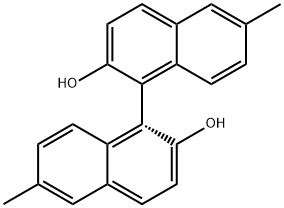 (R)-6,6'-DIMETHYL-1,1'-BI-2-NAPHTHOL Struktur