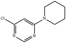 4-Chloro-6-piperidin-1-yl-pyrimidine Struktur