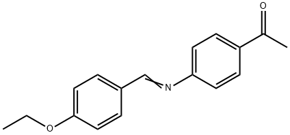 4'-ETHOXYBENZYLIDENE-4-ACETYLANILINE Struktur