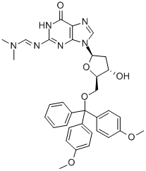 172361-60-3 2'-O-[二(4-甲氧基苯基)苯基甲基]-3'-脱氧-N-[(二甲基氨基)亚甲基]鸟苷