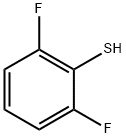 2,6-ジフルオロベンゼンチオール 化学構造式