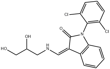 1-(2,6-二氯苯基)-2-吲哚啉酮,172371-96-9,结构式
