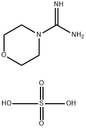 モルホリン-4-カルボキシアミジンヘミ硫酸塩 化学構造式