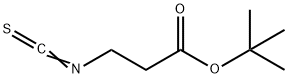 3-イソチオシアナトプロピオン酸TERT-ブチル 化学構造式