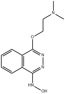 4-[2-(ジメチルアミノ)エトキシ]フタラジン-1(2H)-オンオキシム 化学構造式