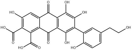 LACCAIC ACID B Struktur