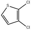 2,3-ジクロロチオフェン 化学構造式