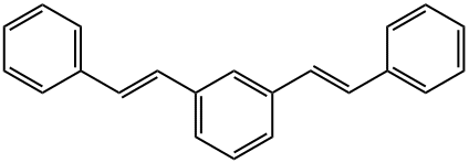 1,3-Bis[(E)-styryl]benzene 结构式