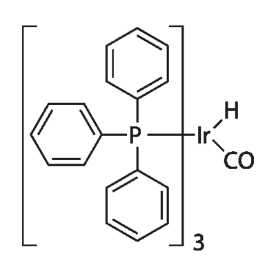 HYDRIDOCARBONYLTRIS(TRIPHENYLPHOSPHINE)IRIDIUM (I) Structure