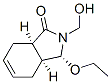 1H-Isoindol-1-one,3-ethoxy-2,3,3a,4,7,7a-hexahydro-2-(hydroxymethyl)-,(3alpha,3aalpha,7aalpha)-(9CI) Structure