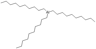 三癸基铝, 1726-66-5, 结构式