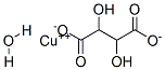 COPPER(II) TARTRATE HYDRATE Structure