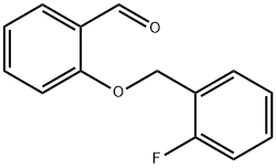 2-[(2-FLUOROBENZYL)OXY]BENZALDEHYDE Structure
