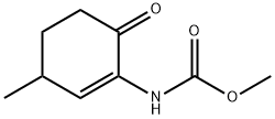 Carbamic  acid,  (3-methyl-6-oxo-1-cyclohexen-1-yl)-,  methyl  ester  (9CI) Struktur