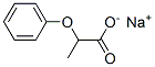 2-フェノキシプロピオン酸ナトリウム 化学構造式