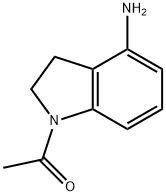 1-(4-氨基吲哚啉)乙酮, 17274-64-5, 结构式