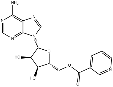 adenosine-5'-mononicotinate 结构式